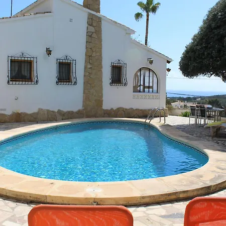 Comoda En Moraira Con Piscina Privada, Jardin Y Wifi - Hisp-216-223 Villa Teulada