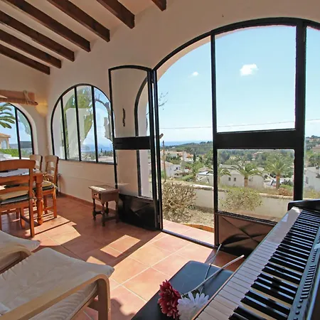 Villa Comoda En Moraira Con Piscina Privada, Jardin Y Wifi - Hisp-216-223 *