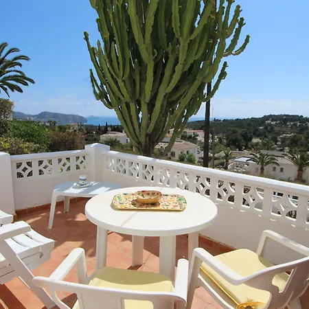 Comoda En Moraira Con Piscina Privada, Jardin Y Wifi - Hisp-216-223 Villa