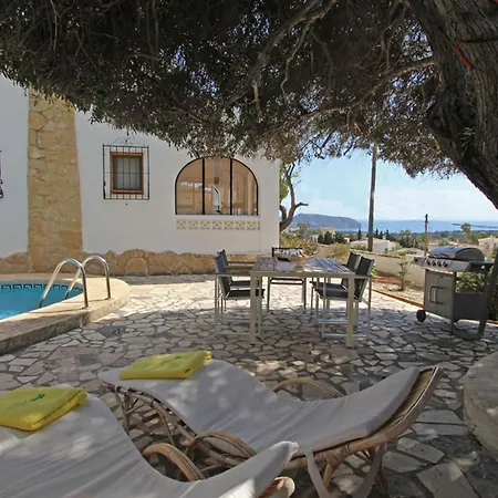 Villa Comoda En Moraira Con Piscina Privada, Jardin Y Wifi - Hisp-216-223 *